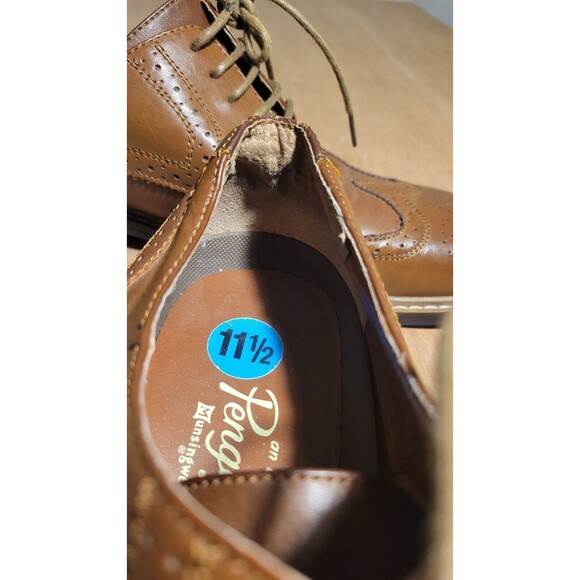 Penguin Oxford by Munsingwear Welton Lace-Up Leather Upper Size 11.5 Men's Shoes - Picture 7 of 11